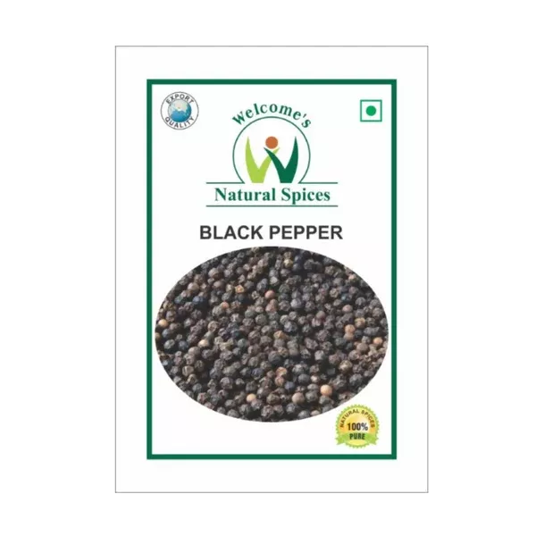 Welcome’s Natural Spices Black Pepper - 100 gm