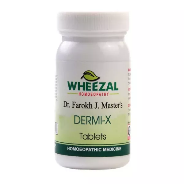 Wheezal Homeopathy Dermi-X Tablets - 75 tabs