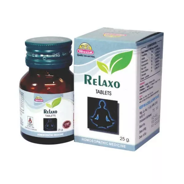 Wheezal Homeopathy Relaxo Tablets - 25 gm