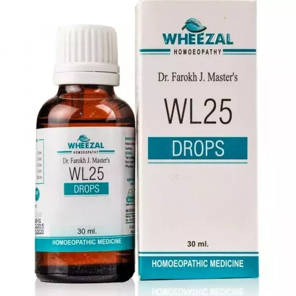 Wheezal Homeopathy WL-25 Drops - 30 ml