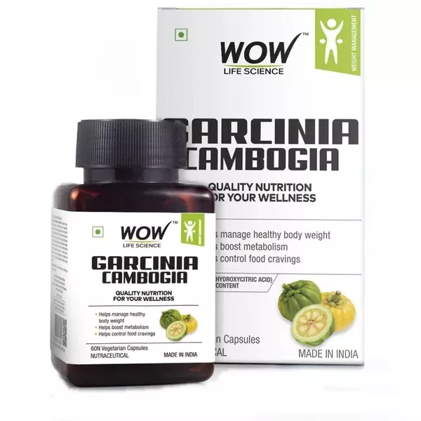 Wow Life Science Garcinia Capsules - 60 Caps