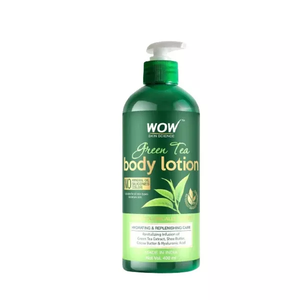 Wow Skin Science Green Tea Body Lotion - 400 ml