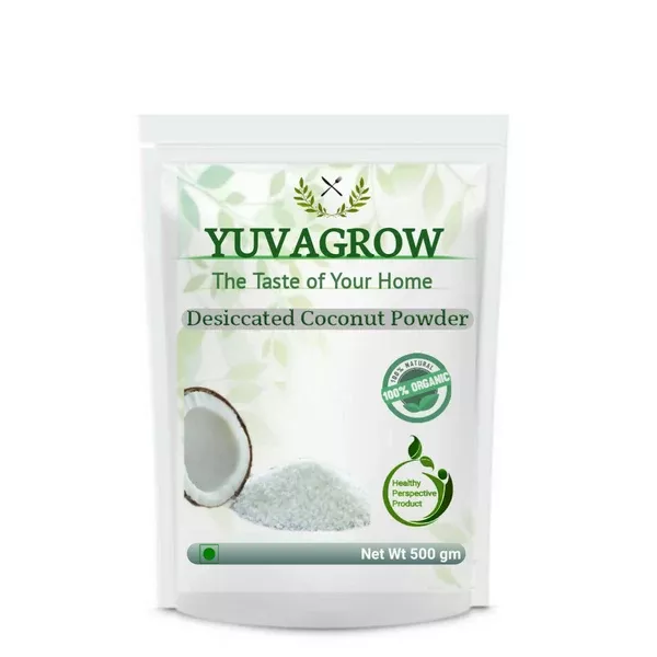Yuvagrow Desiccated Coconut Powder - 500 gm