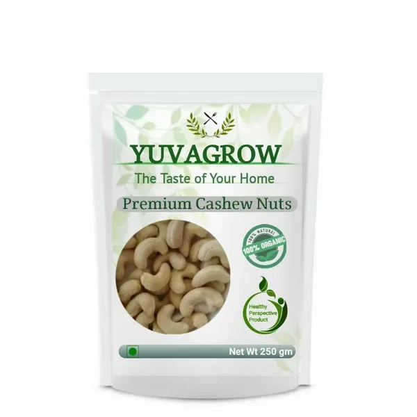 Yuvagrow W-180 Cashew Nuts - 250 gm