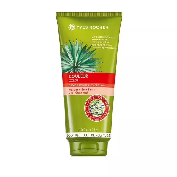 Yves Rocher Color 2 In 1 Cream Mask - 200 ml