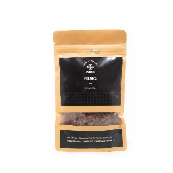Zama Organics Pecan Nuts - 100 gm