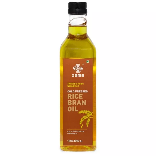 Zama Organics Rice Bran Oil - 1 L