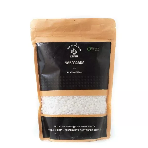 Zama Organics Saboodana - 500 gm