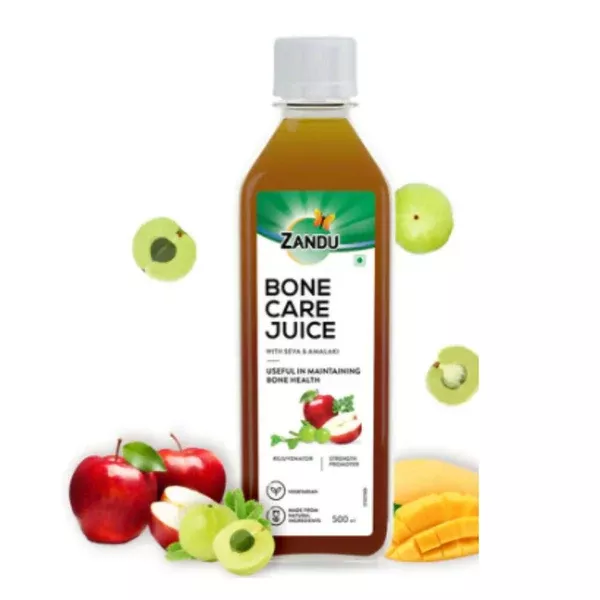 Zandu Bone Care Juice with Seva & Amalaki - 500 ml