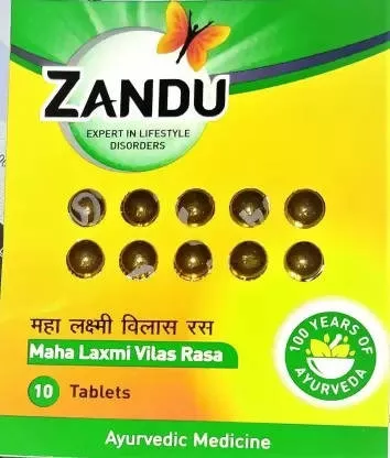 Zandu Mahalakshmi Vilas Ras Tablets - 10 tabs