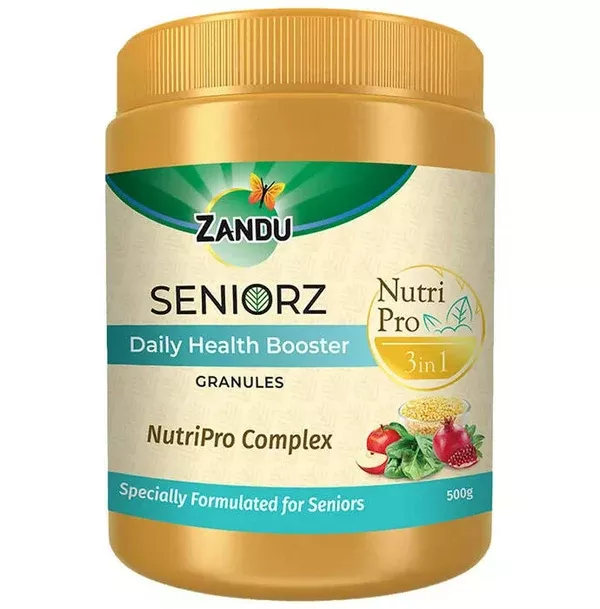 Zandu Seniorz Daily Health Booster Granules - 500 gm