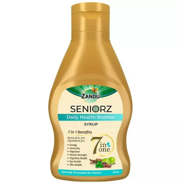 Zandu Seniorz Daily Health Booster Syrup - 450 ml