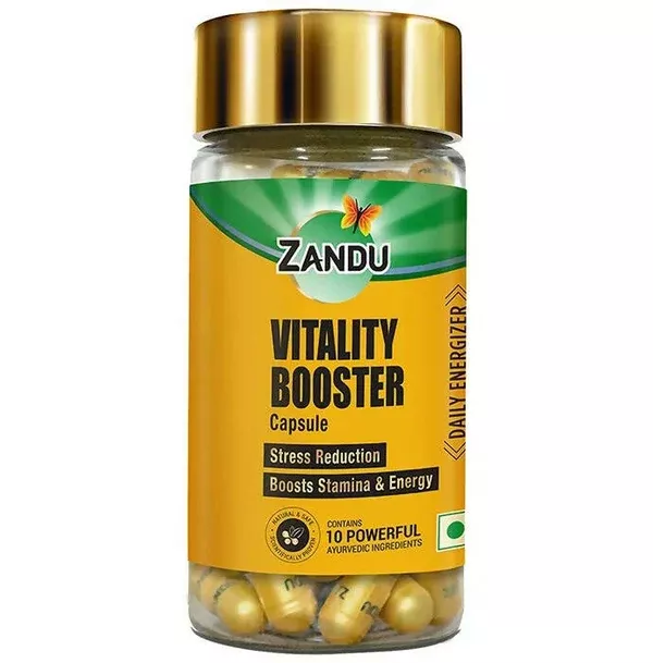 Zandu Vitality Booster Capsules - 60 caps