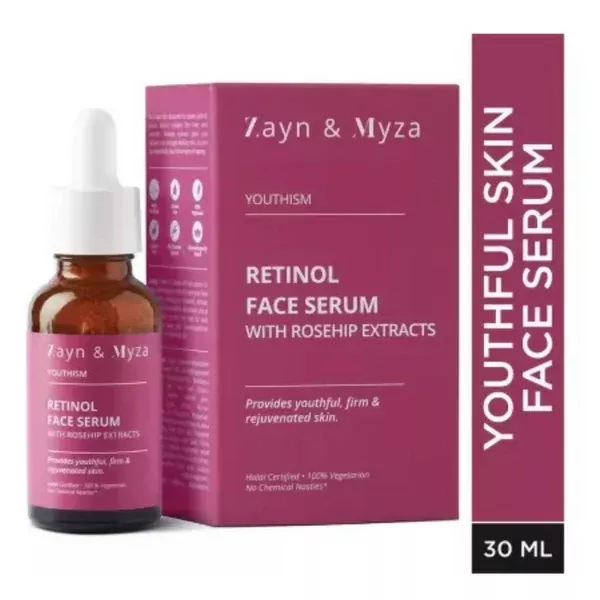 Zayn & Myza Retinol Face Serum with Rosehip Extracts - 30 ml