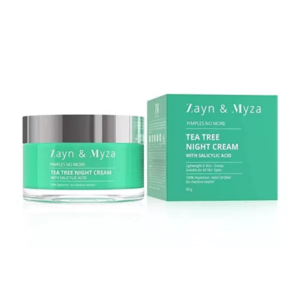 Zayn & Myza Tea Tree Night Cream - 50 gm