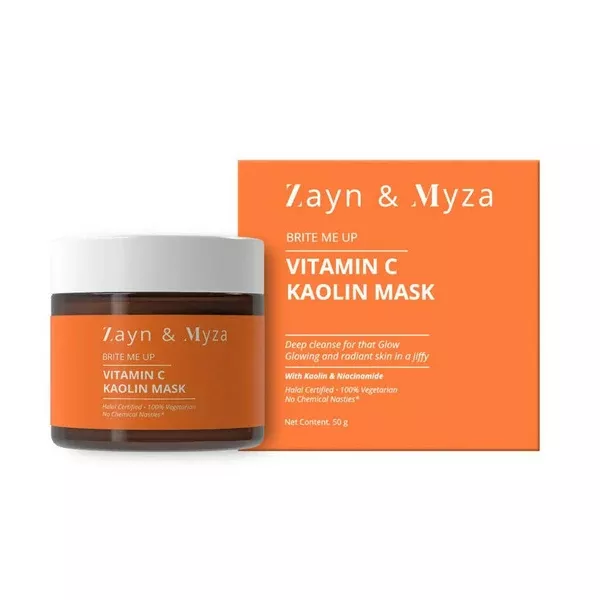 Zayn & Myza Vitamin C Kaolin Face Mask - 50 gm