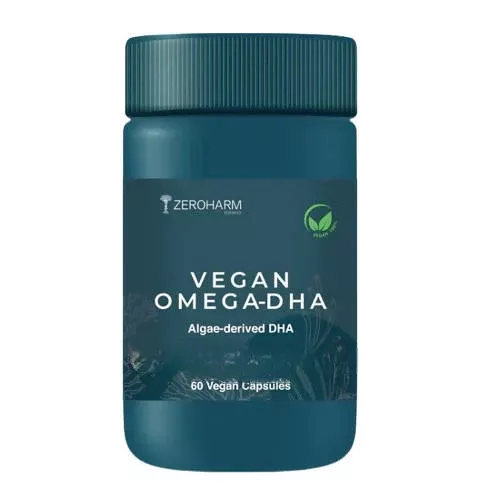 Zeroharm Vegan Omega 3 DHA Capsules - 60 tabs