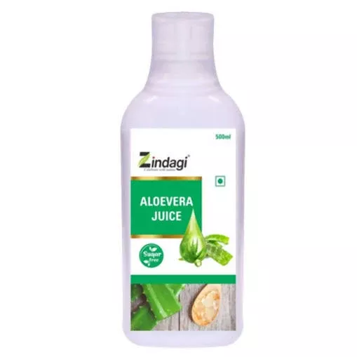 Zindagi Aloevera Juice (Sugar Free) - 500 ml