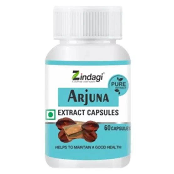 Zindagi Arjuna Extract Capsules - 60 caps