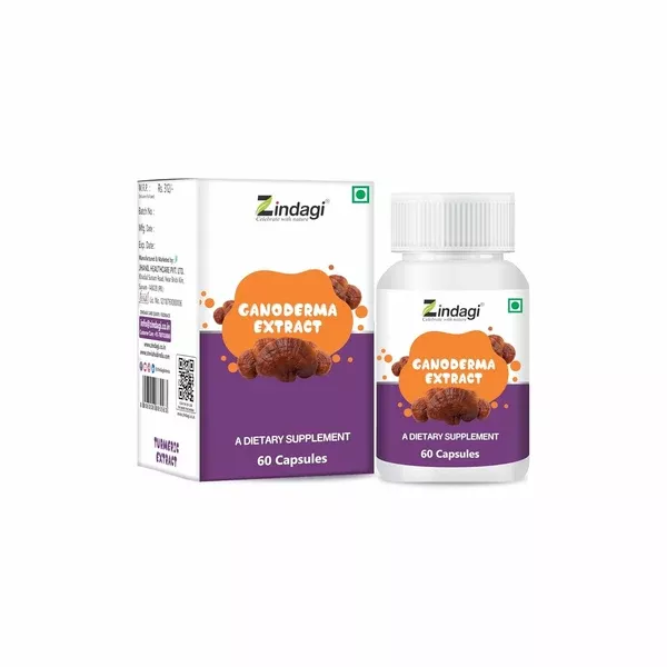 Zindagi Ganoderma Capsules - 60 caps