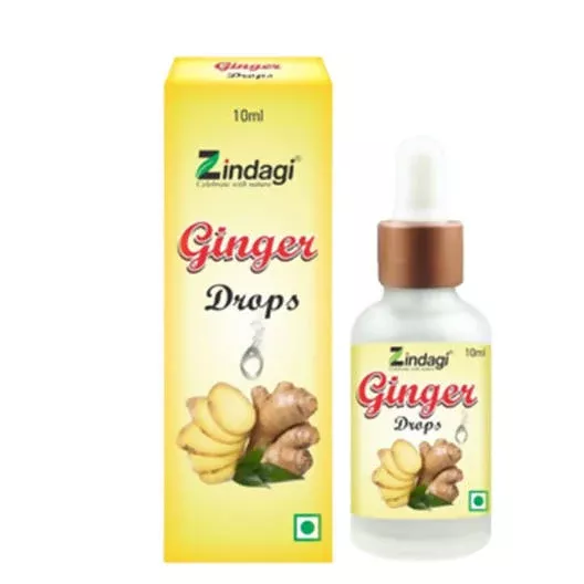 Zindagi Ginger Drops - Pack of 2 - 10 ml