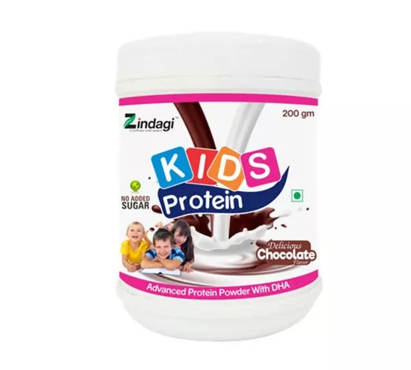 Zindagi Kids Protein Powder - Chocolate - 200 gm