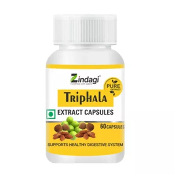 Zindagi Triphala Extract Capsules - 60 caps