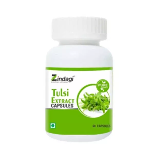 Zindagi Tulsi Extract Capsules - 60 caps