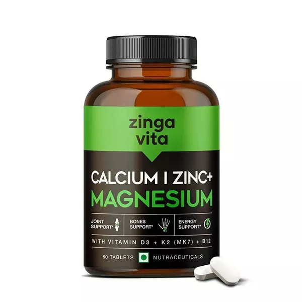 Zingavita Calcium Zinc+ Magnesium Tablets - 60 tabs
