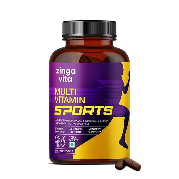 Zingavita Multivitamin Sports Tablets - 120 tabs
