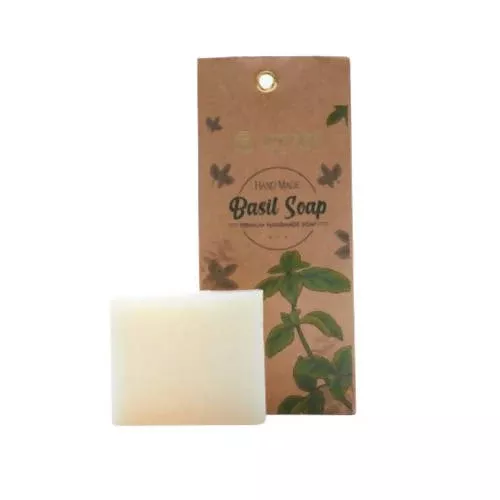 Zuddha Ayurveda Hand Made Basil Soap - 100 gm