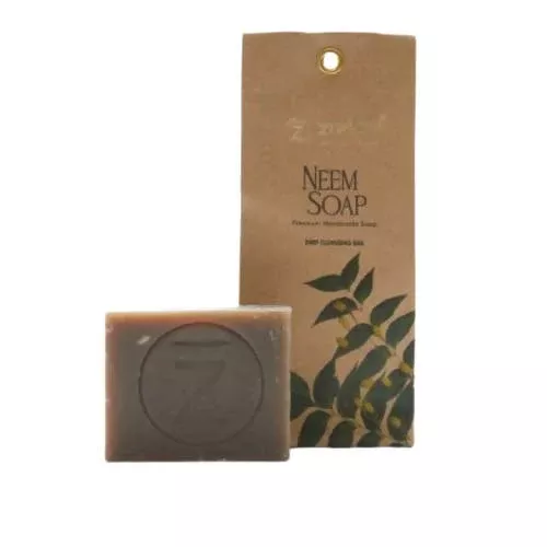 Zuddha Ayurveda Natural Handmade Neem Soap - 100 gm