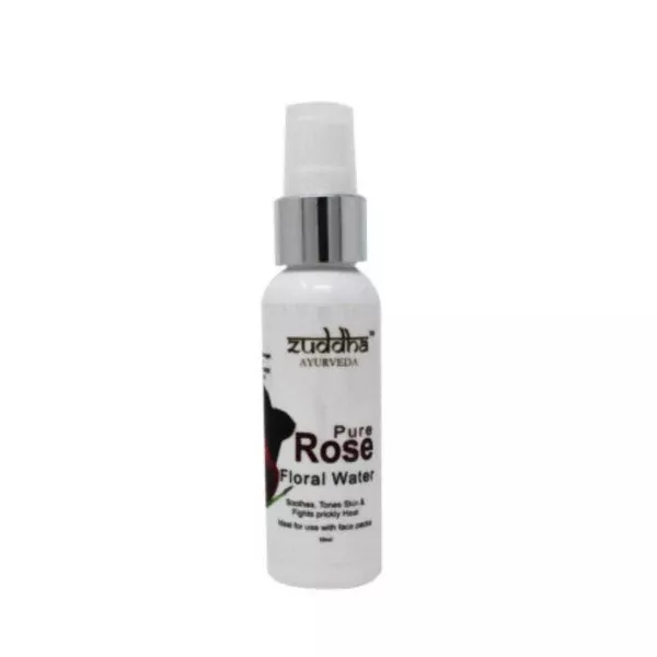 Zuddha Ayurveda Pure Rose Floral Water - 110 ml